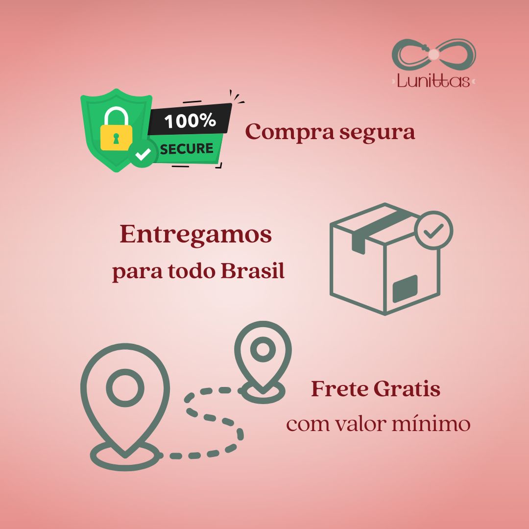 Absorvente Reutilizável de pano - Lunittas Noturno