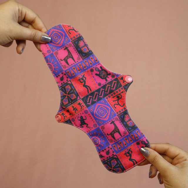 Absorvente Reutilizável de pano - Lunittas Noturno